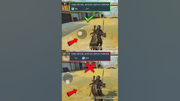 ✅ Best Fixed Virtual joystick Display position Settings in CODM BR 🔥💯 Codm pro tips #shorts #codmbr