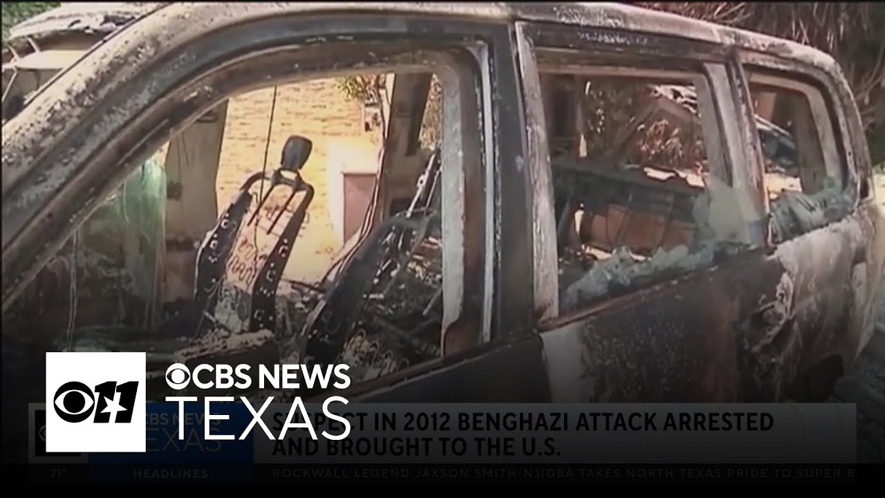 U.S. captures suspect tied to 2012 Benghazi attack and brings him to the United States