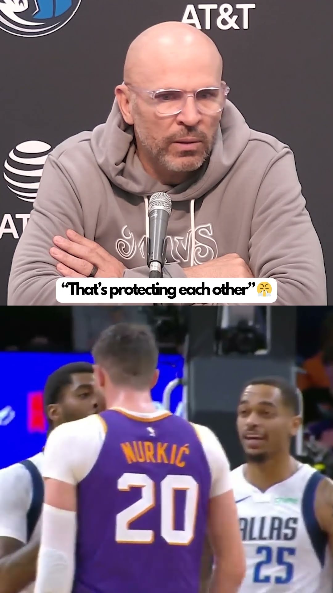 Jason Kidd commends his Mavs for standing up for each other ?