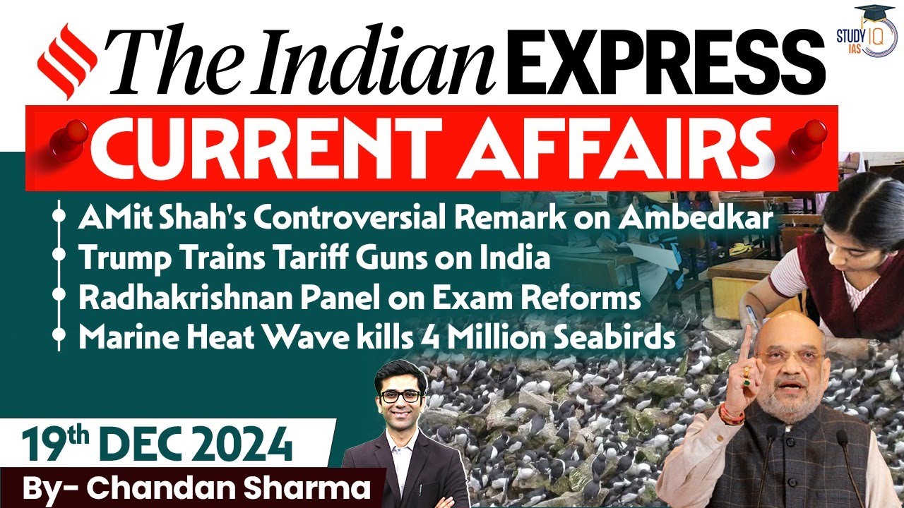 Indian Express Analysis | 18th & 19th December 2024 | The Indian Express Newspaper Analysis