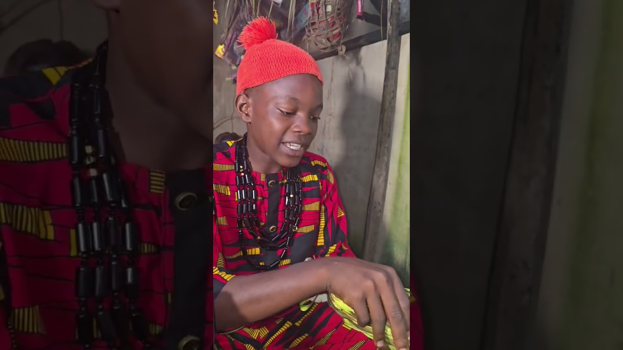 the youngest chief priest. Nice teaching +234 802 768 9254