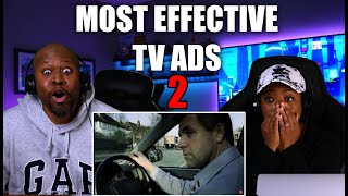 Americans React to MOST EFFECTIVE UK , French & German TV ADVERTS Part 2 ( Reaction)