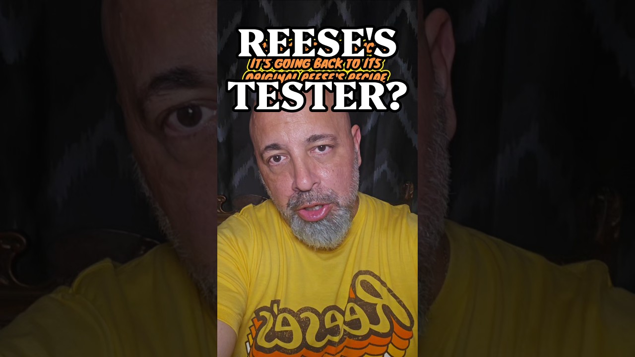REESE'S TESTER? #reeses #Hershey #candy #danregancomedy