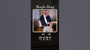 Single Drag | Drum Rudiment Play-along with Dom Cuccia
