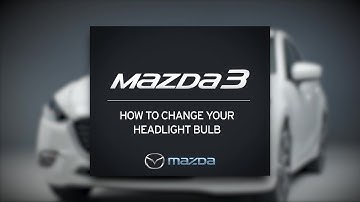 How to change the driver side headlight bulb | Mazda3 Tutorial | Mazda Canada