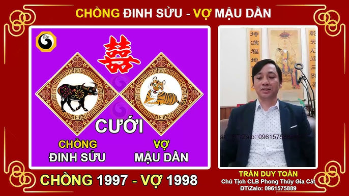 Chồng Đinh Sửu Vợ Mậu Dần - Tử Vi, Tình Duyên và Hướng Dẫn Giải Vận Hạn
