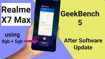Realme X7 Max geekbench 5 after recent software update i think score increased 🔥🔥🔥