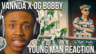 VANNDA - YOUNG MAN FEAT. OG BOBBY (OFFICIAL MUSIC VIDEO) Reaction