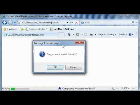 JavaScript Tutorial #6 User Interaction-confirm - YouTube