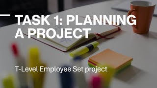 Employee Set Project  Task 1 Planning the project for TLevel in Computing