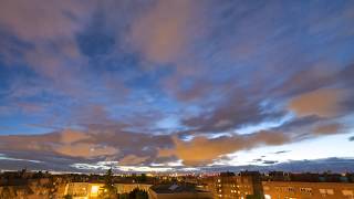 Timelapse Dusk from the Roof.