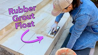 How to Grout Outdoor Tile