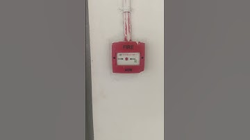 Fire Alarm System Smoke Detector testing hooter Manual Call Point Cable Work #sewpservices #testing