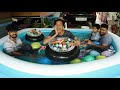 Drinks കൊണ്ട് pool നുറച്ചപ്പോൾ 🔥 Filled My Pool With Drinks and Balloons