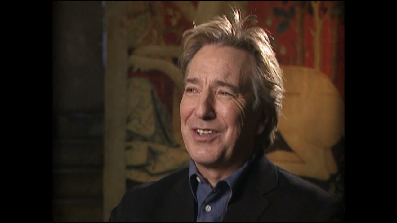 Interview with Alan Rickman (Severus Snape) for "Harry Potter and the Philosopher's Stone"