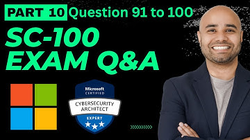 SC-100: Microsoft Cybersecurity Architect Certification Exam Q&A | Part 10 of 10