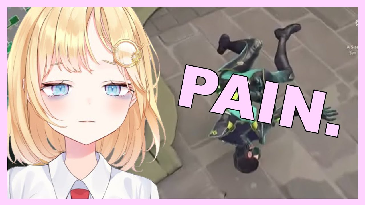 Amelia dying in Valorant in a nutshell...