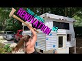 Demolition Day & Airbag Installation // Tacoma Truck Camper Reno #2