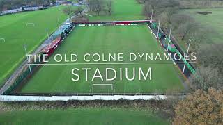 The Old Colne Dynamos Stadium now Colne fc 2023 see the history in the description