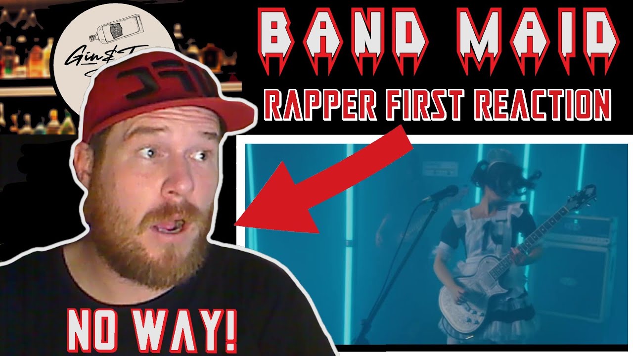 BAND-MAID (バンドメイド) - Blooming (咲く) | AMERICAN RAPPER REACTION - IS THIS REAL?