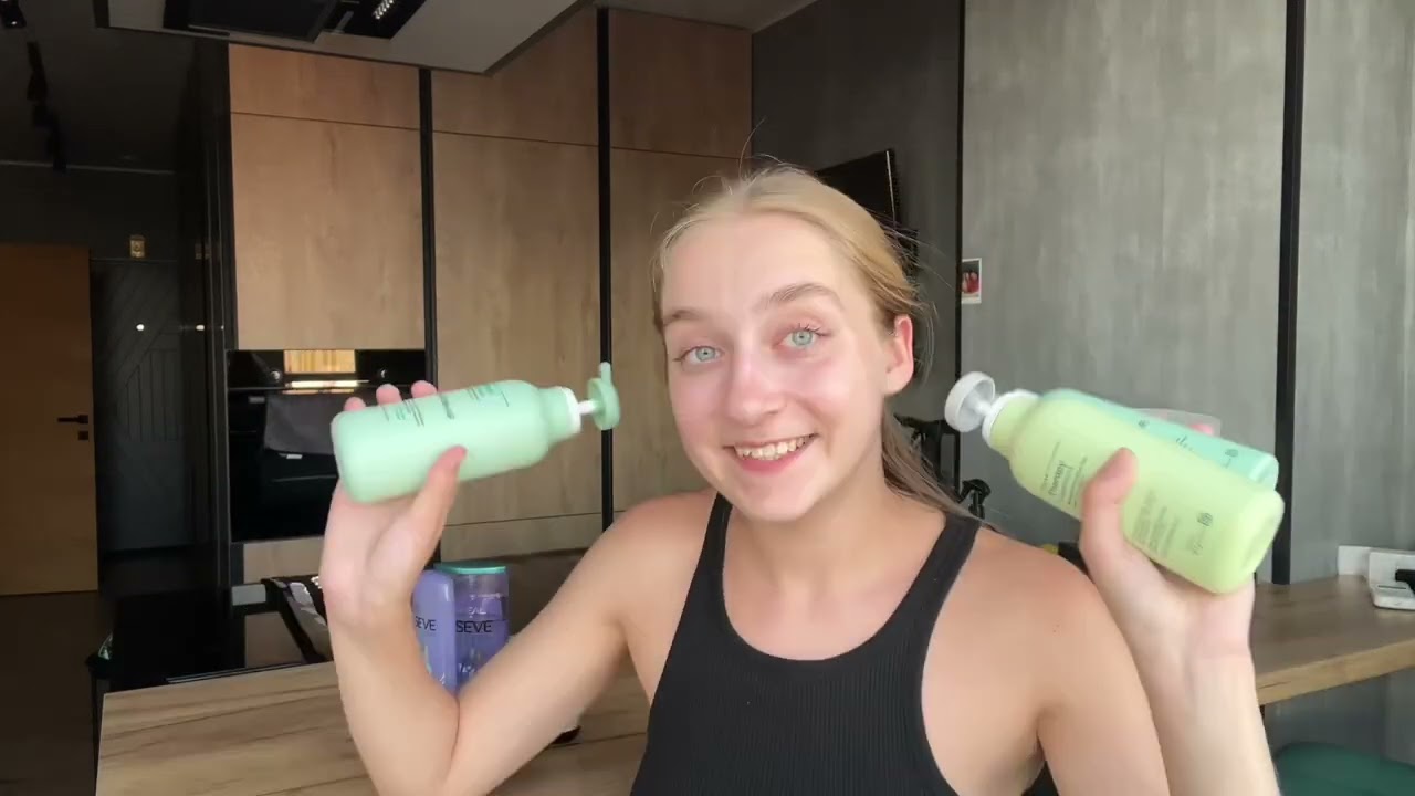 мій ДОГЛЯД ЗА ВОЛОССЯМ🫧💆🏼‍♀️ для зменшення жирності та росту волосся