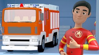 फायर फाइटर गीत | Firefighter Song For Kindergarten - Nursery Rhymes