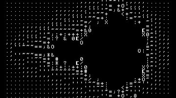 Mandelbrot (2024, Apple I / Apple 1) Demo #apple1