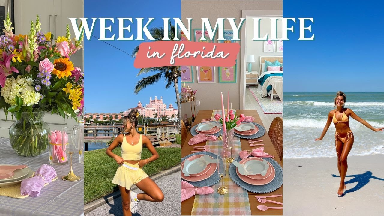 FLORIDA WEEK IN MY LIFE || date nights, lots of friends & my first florida easter