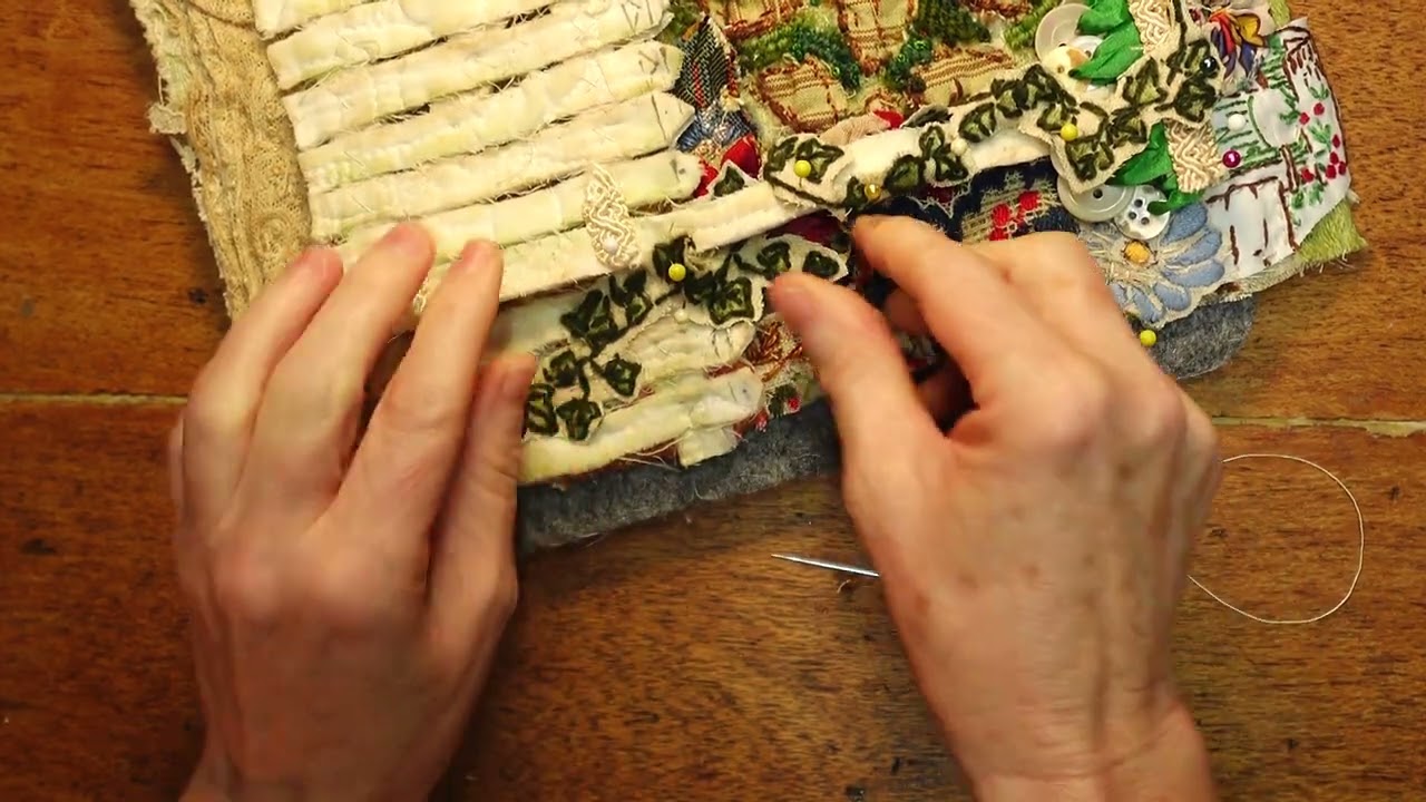 Ep 4| Anthology 🌿Through the Garden Gate | Slow Stitching It All Together