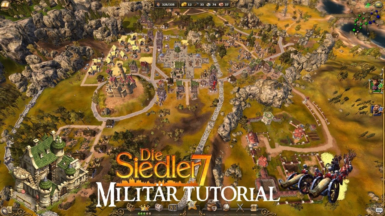 Die Siedler 7 | Das Große Militär Tutorial Rund um Kaserne und einheiten  |