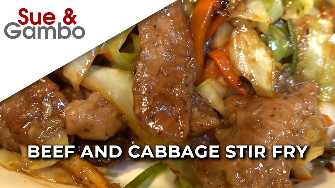 Beef And Cabbage Stir Fry Recipe YouTube