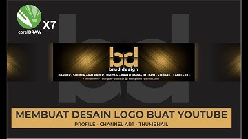 Membuat Logo Buat Channel Youtube di CorelDRAW X7