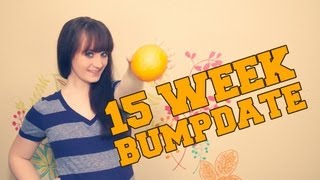 15 Week Bumpdate & Belly Shot - Pregnant After Stillbirth - The Bumps Along The Way