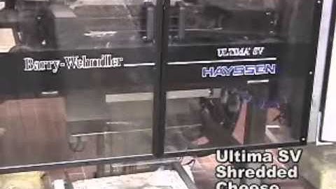 Ultima SV VFFS Bagger Packaging Shredded Cheese