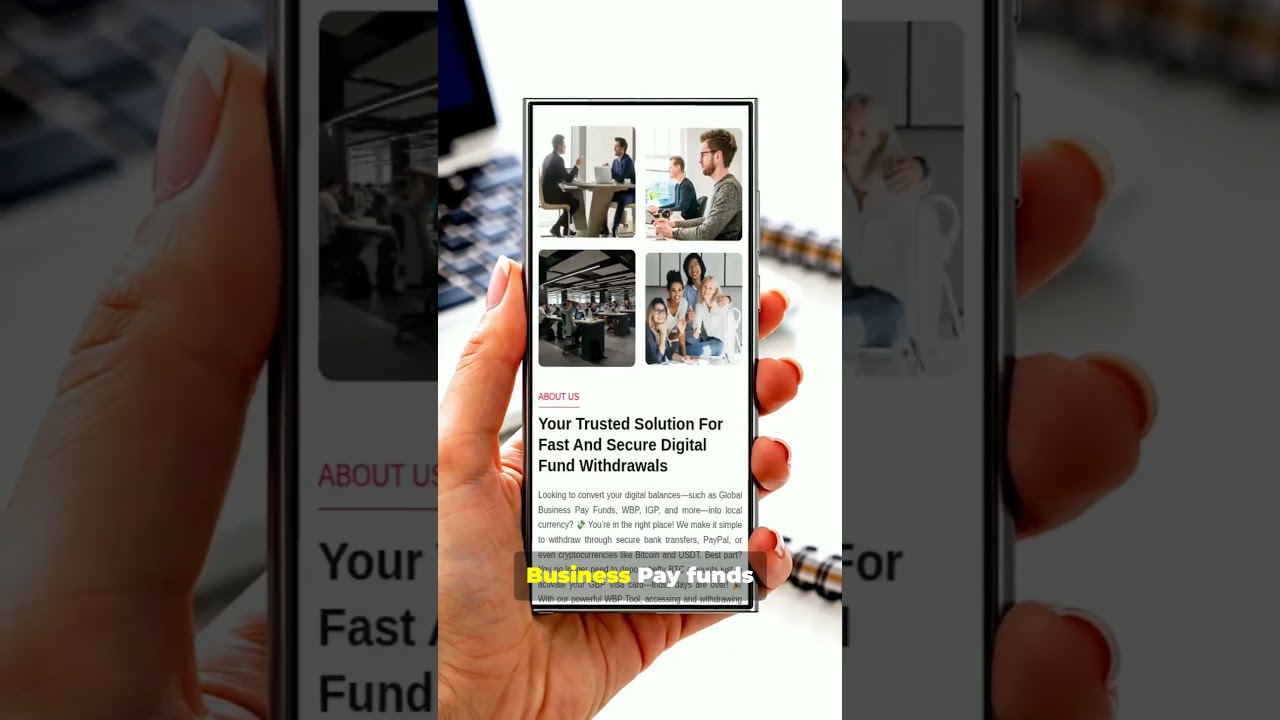 Withdraw Global Business Pays Funds 