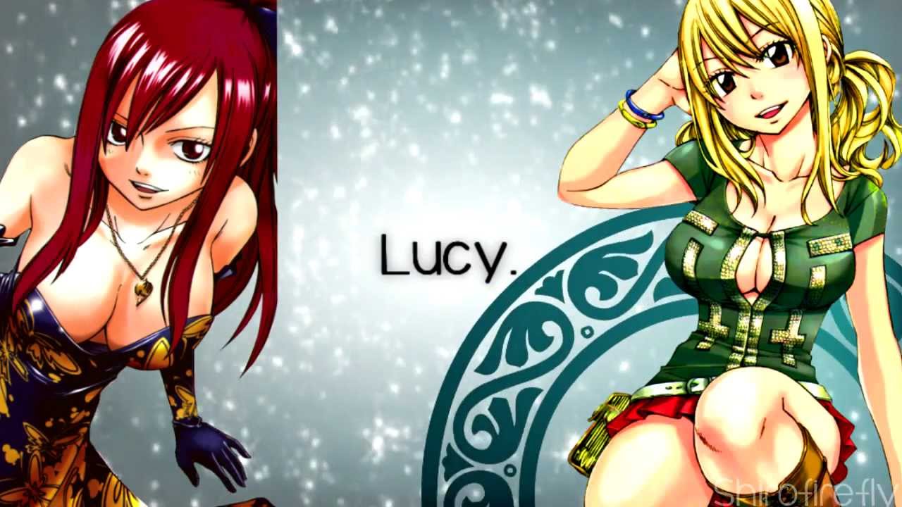 Lucy x Erza - Birthday. 