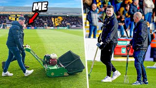 I Joined The GROUNDSMAN Team at Pro Football Club