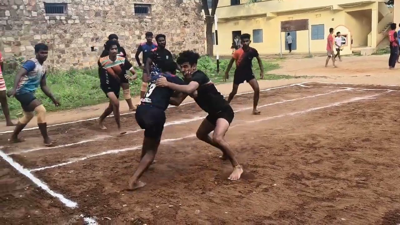 Kabbadi practice match APRDC college