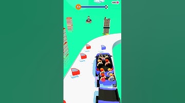 Assembled car run level 53 android ios games #shorts