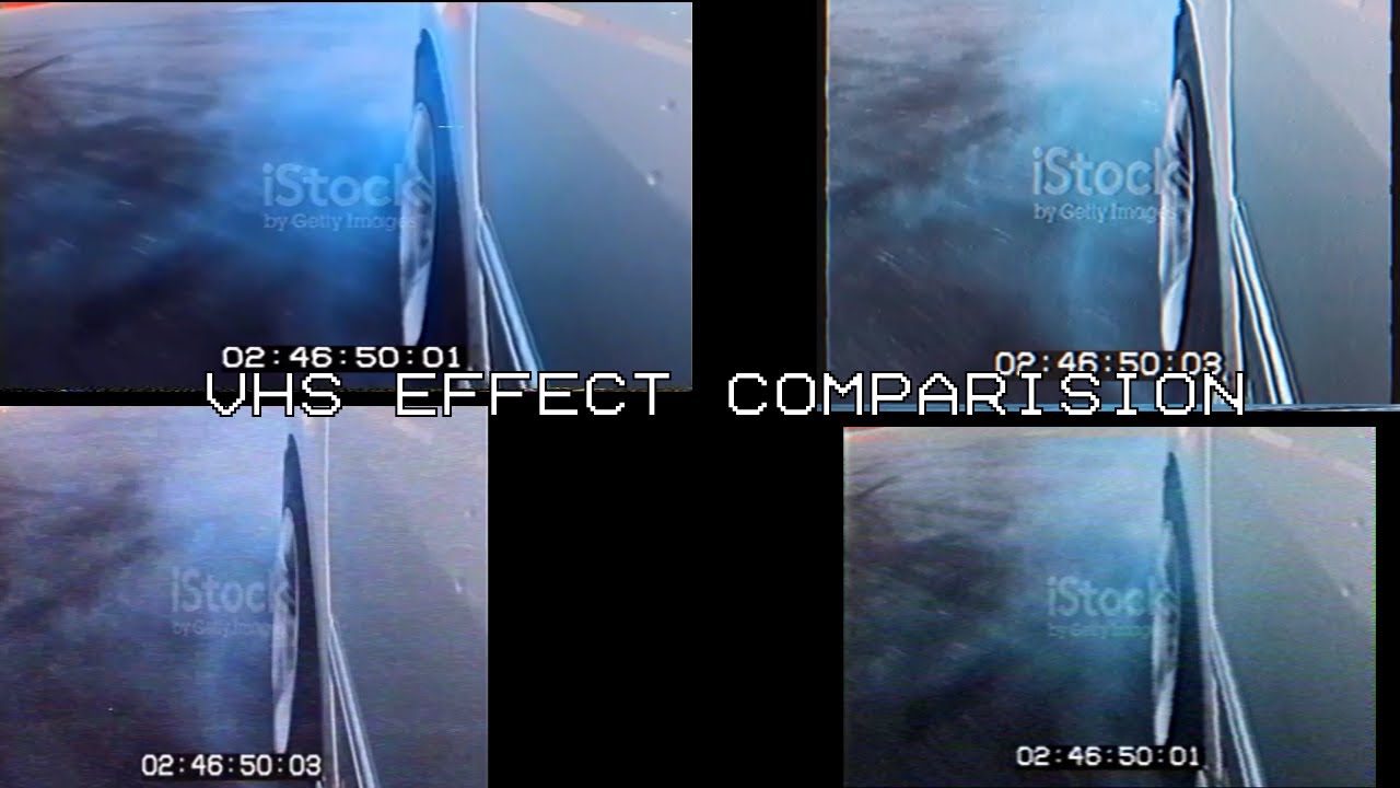 Some VHS Visual Effect Comparisions (AVIsynth, NTSCQT, Rarevision, NTSC-RS)