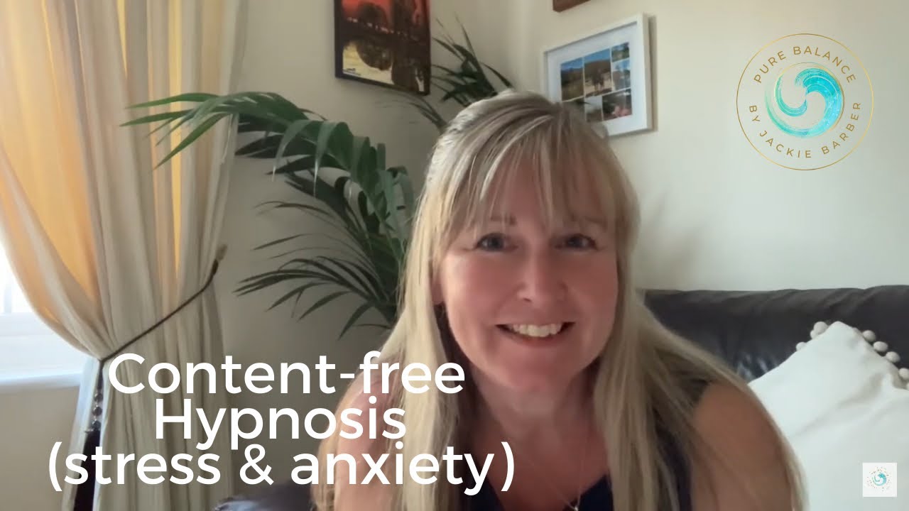 Content-free hypnosis - anxiety & stress.