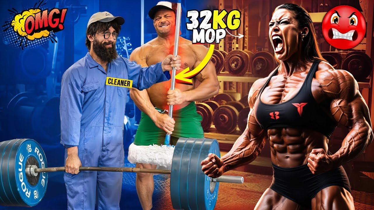 Destroy EGO With 32 KG mop 😱 _ Anatoly GYM PRANK #2