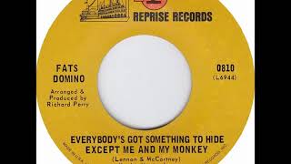 Fats Domino - Everybody's Got Something To Hide Except Me And My Monkey - December 1968