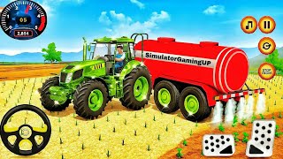 Modern Tractor Farming Driving Simulator 3D - New Tractor Games 2026 - Android Gameplay screenshot 4