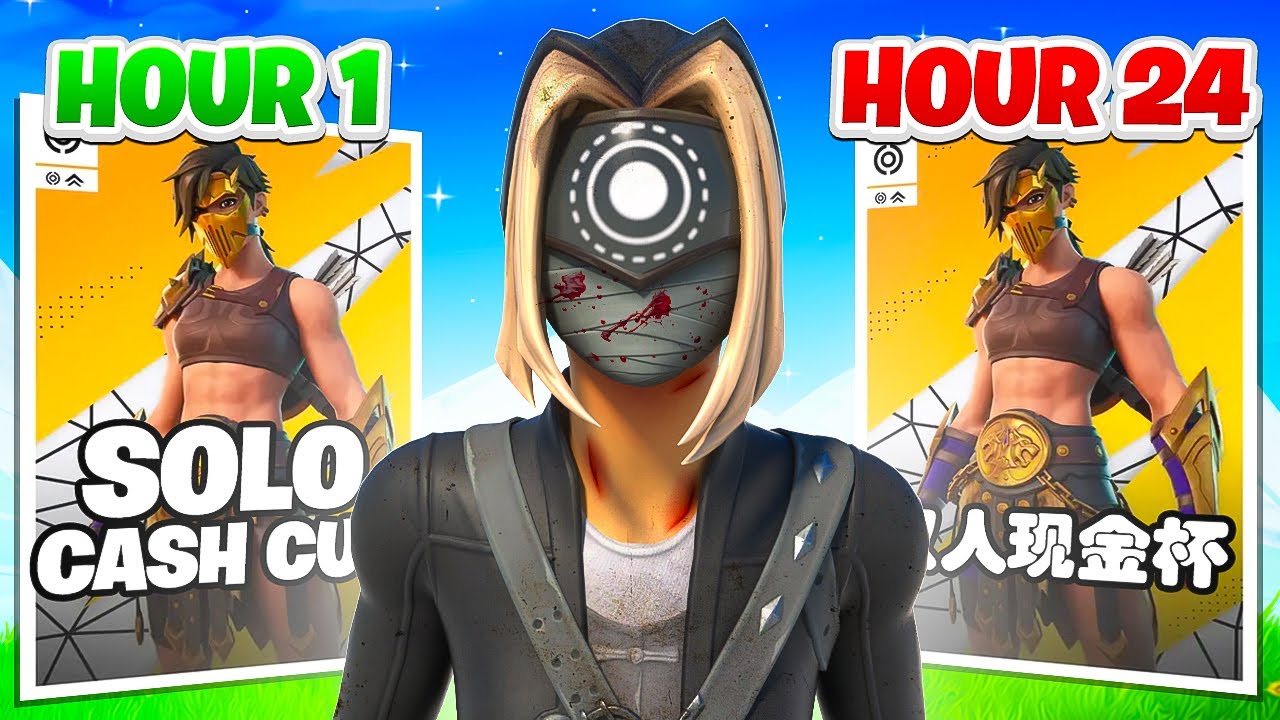 I Played 24 HOURS of Solo Cash Cup (EVERY REGION)