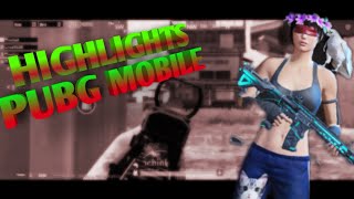 HIGHLIGHTS PUBG MOBILE | red magic 6r | 90 fps |