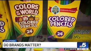 Does your school supply list ask for brand names? | NBCDFW