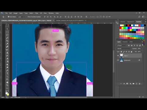 bai 5 Hướng dẫn    thay trang phục ( quần áo ) trong photoshop cc2018