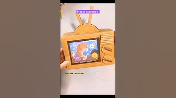 Cardboard TV | how to make TV | TV | easy TV making #MrYoutube #viral shorts