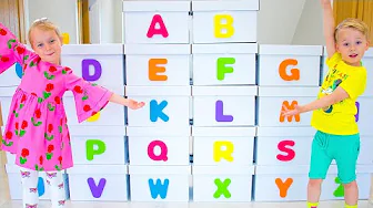 Gaby and Alex Learn the Alphabet / ABC Song thumbnail